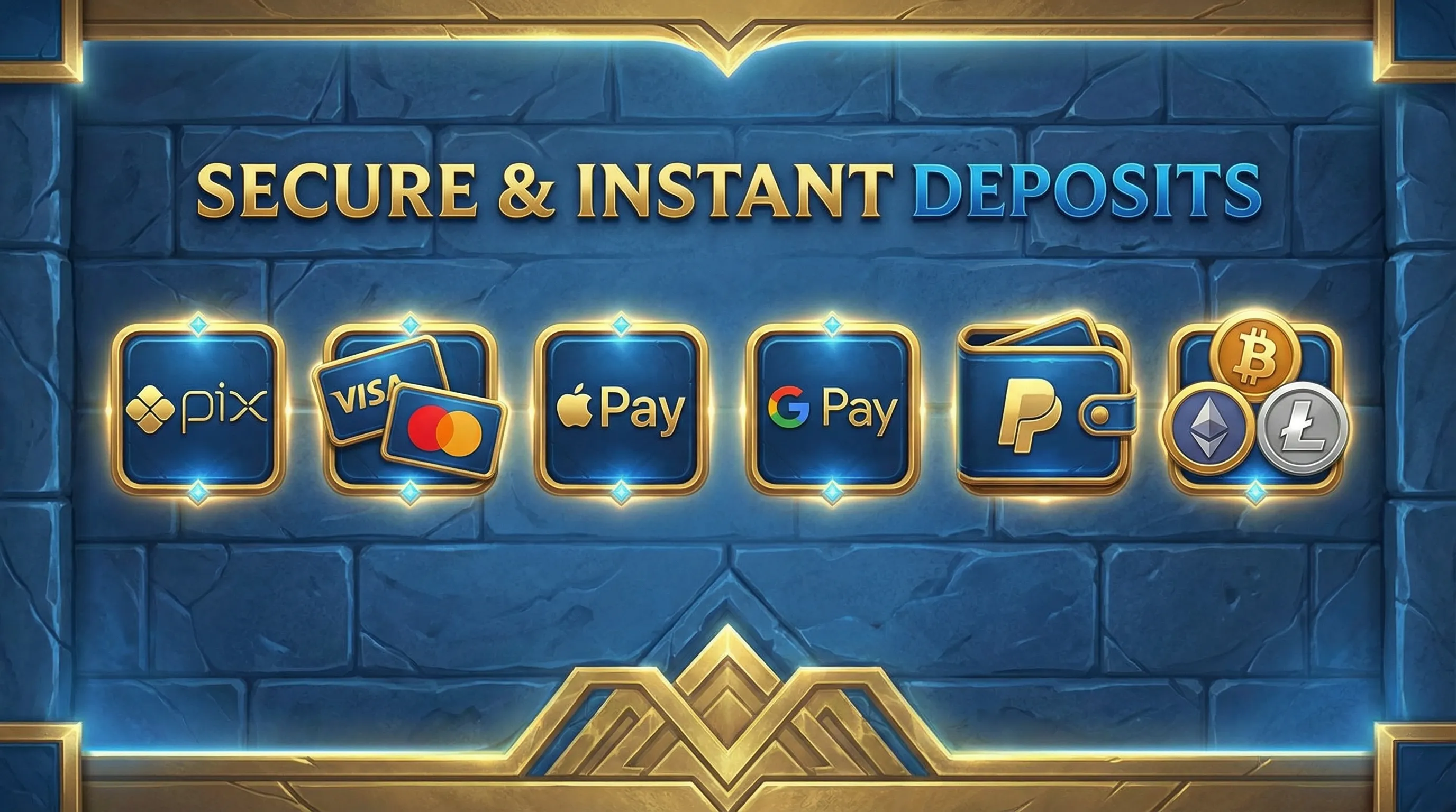 Métodos de Pagamento soccerbet - PIX, Cartões, Criptomoedas